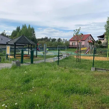 Ranczo Wilka Z Kominkiem 아파트